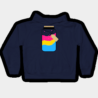 Pansexual Pride jar Kids Hoodie